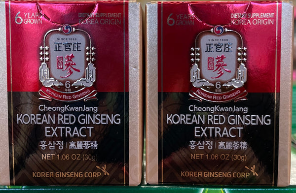 高丽红参精 Korean Royal Red Ginseng Extract Silver 30g