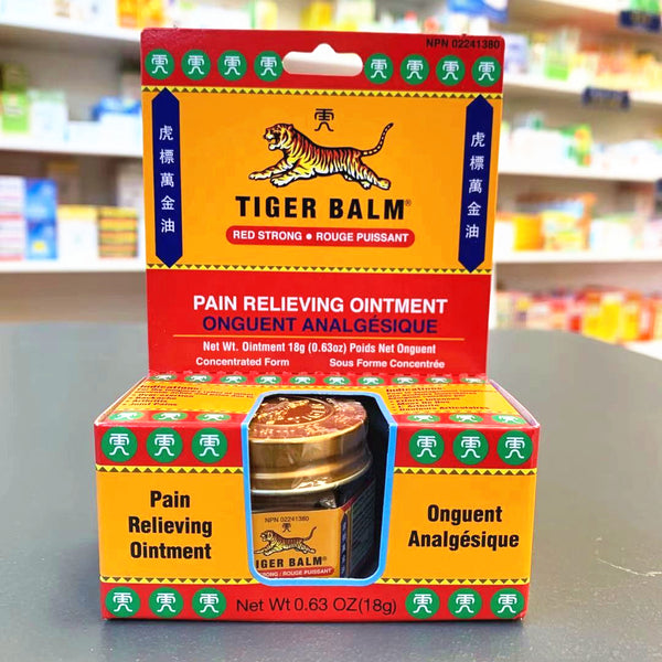 万金油（红色加强版） Tiger Balm Pain Relieving Ointment (Red strong)