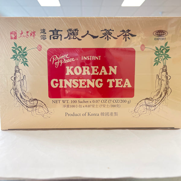 太子牌 高丽人参茶 Korean Ginseng Tea 100 bags