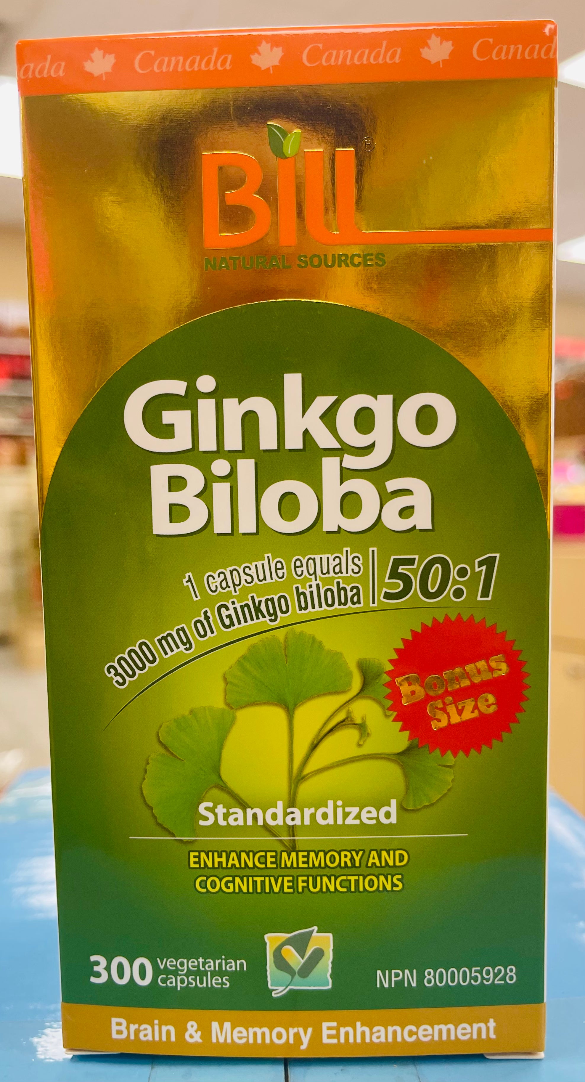 Ginkgo Biloba 300 Capsules – BaoanHerbal