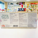 人参蜂王浆 Ginseng Royal Jelly 30 Vials